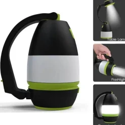 Tragbare 3-in-1-LED-Campinglaterne für Outdoor-Abenteuer