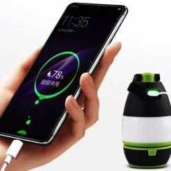 Tragbare 3-in-1-LED-Campinglaterne für Outdoor-Abenteuer