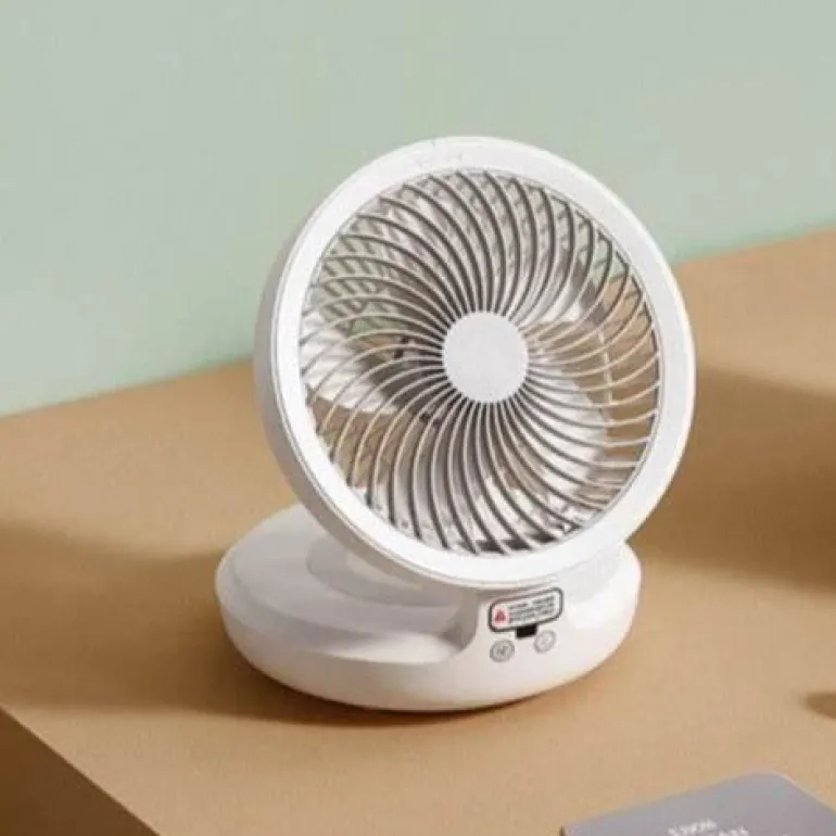 Tragbare kabellose faltbare Ventilator-Nachtlampe