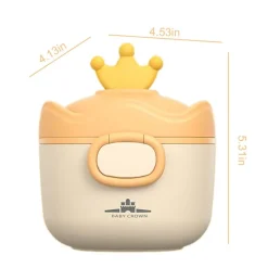 Tragbare Lebensmittelbox von Dreamy Crown – Stilvoller Lunchbehälter