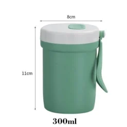 Tragbare Lunchbox aus Edelstahl – auslaufsicherer Lebensmittelbehälter