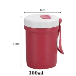 Tragbare Lunchbox aus Edelstahl – auslaufsicherer Lebensmittelbehälter