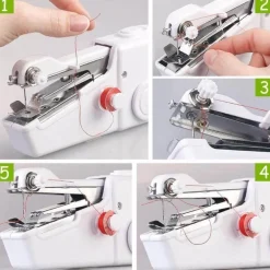 Tragbare Mini-Handnähmaschine – kompaktes Nähwerkzeug