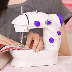 Tragbare Mini-Nähmaschine – kompaktes Heimwerker-Bastelwerkzeug