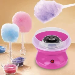 Tragbare Mini-Zuckerwattemaschine – Süßigkeitenmaschine für Kinder