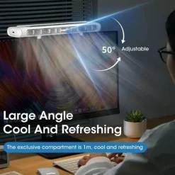 Tragbare, per USB wiederaufladbare Mini-Klimaanlage – Clip-On-Kühler