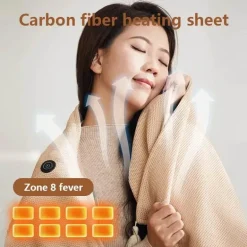 Tragbare, per USB wiederaufladbare Heizdecke – Wärme für unterwegs