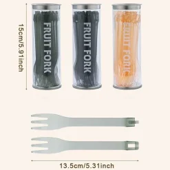 Tragbare Reisegabel - Abnehmbares Essbesteck für den Außenbereich