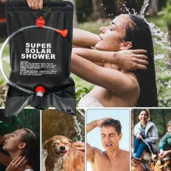 Tragbare Solardusche – Camping-Duschsystem