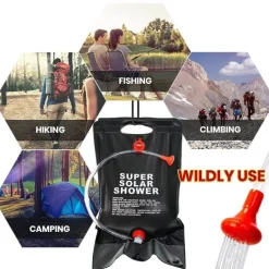 Tragbare Solardusche – Camping-Duschsystem
