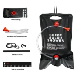 Tragbare Solardusche – Camping-Duschsystem
