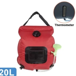 Tragbare Solar-Duschtasche – Beheizte Campingausrüstung