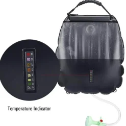 Tragbare Solar-Duschtasche – Beheizte Campingausrüstung