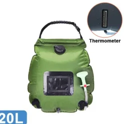 Tragbare Solar-Duschtasche – Beheizte Campingausrüstung