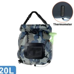 Tragbare Solar-Duschtasche – Beheizte Campingausrüstung
