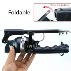 Tragbare Teleskop-Angelrute - Klappbare Angelausrüstung