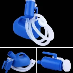 Tragbare Toilette für Senioren – Mobilitätshilfe mit großem Fassungsvermögen