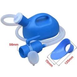 Tragbare Toilette für Senioren – Mobilitätshilfe mit großem Fassungsvermögen