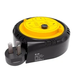 Tragbare Verlängerungskabeltrommel - Kompakte Steckdosenleiste mit mehreren Steckdosen