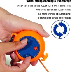 Tragbare, verstellbare Reisewäscheleine – einziehbare Wäscheleine