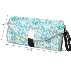Tragbare wasserdichte Wickelunterlage - 3-in-1-Babymatte