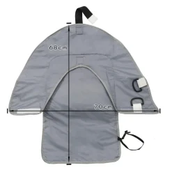 Tragbare wasserdichte Wickelunterlage - 3-in-1-Babymatte