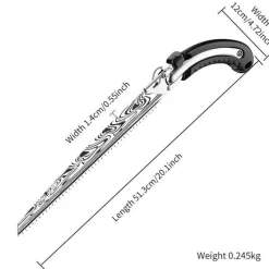 Tragbare, zusammenklappbare Holzsäge – Meisterwerkzeug für präzises Astschneiden