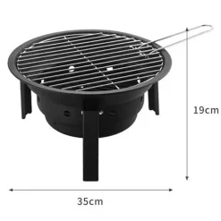Tragbarer Antihaft-Campinggrill – Elite Adventure Cooker