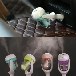 Tragbarer Auto-Luftbefeuchter – Mini-Luftbefeuchter mit mehreren Farboptionen