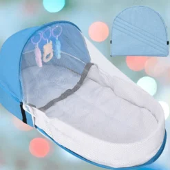 Tragbarer Babybett-Rucksack - Faltbares Reisenest