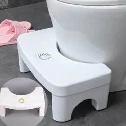 Tragbarer Bade-Fußhocker – Tritthocker für das Badezimmer