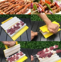 Tragbarer BBQ-Kebab-Maker – Doppelspieß-Grillwerkzeug