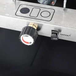 Tragbarer 2-Brenner-Grill – Kompakte Kochlösung für draußen