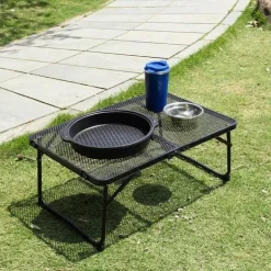 Tragbarer Camping-Grilltisch – Leicht zu transportierende Outdoor-Kochstation