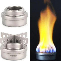 Tragbarer Campingkocher aus Titan – Leichter Reisekocher