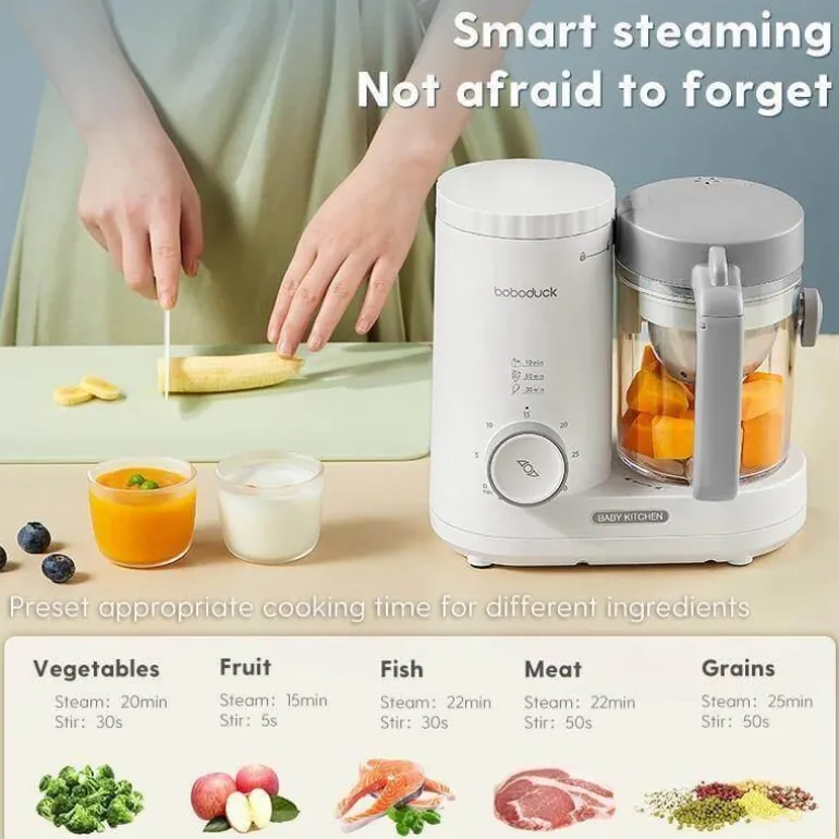 Tragbarer Dampfgarer-Mixer - 3-in-1-Küchengerät