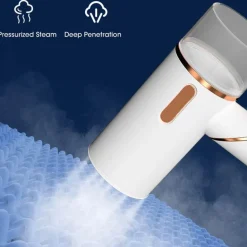 Tragbarer Dampfglätter – Faltenentferner mit Turbo-Hitze