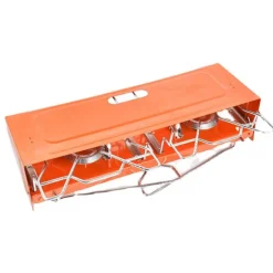 Tragbarer Doppelgasbrenner - Faltbarer Campingkocher