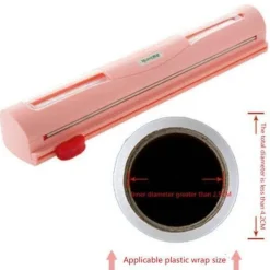 Tragbarer Easy Foil Film Storage Dispenser