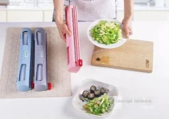 Tragbarer Easy Foil Film Storage Dispenser