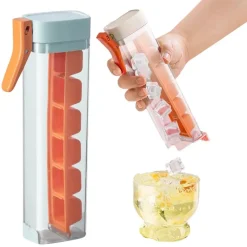 Tragbarer Eisbereiter - Kompakte 6-Würfel-Eismaschine