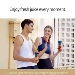 Tragbarer elektrischer Entsafter - Automatischer Fruchtextraktor