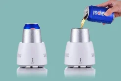 Tragbarer elektrischer Kühlbecher – Getränkebehälter zum sofortigen Kühlen