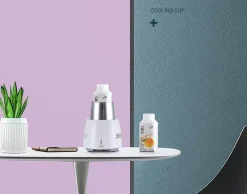 Tragbarer elektrischer Kühlbecher – Getränkebehälter zum sofortigen Kühlen