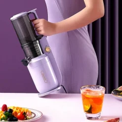 Tragbarer elektrischer Mixer mit Kaltpressung