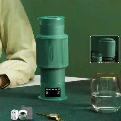 Tragbarer elektrischer Reisewasserkocher - Faltbare Teekanne