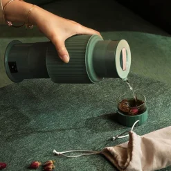 Tragbarer elektrischer Reisewasserkocher - Faltbare Teekanne