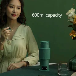 Tragbarer elektrischer Reisewasserkocher - Faltbare Teekanne