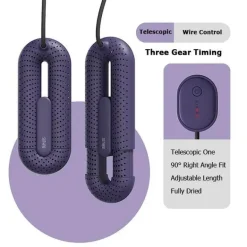 Tragbarer elektrischer Schuhtrockner - Dehnbarer Schuhsterilisator