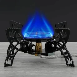 Tragbarer, faltbarer Gaskocher – Outdoor-Klauenbrenner